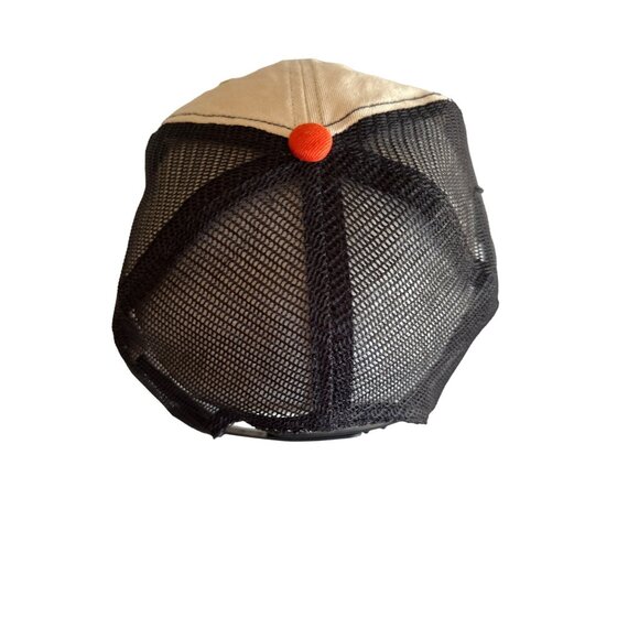 Moon Taxi Orange Black Embroidered Logo Hat Cap Adjustable - Picture 4 of 7